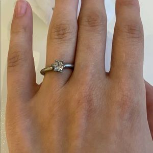 Brand New! Clear Crystal Stacking Ring